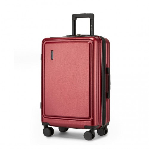 Kono KSK2493 24-inch red suitcase – set view