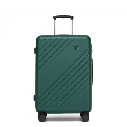 Kono KSK2585 24-inch green and black suitcase – detail view 24