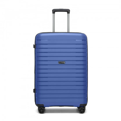 Kono KSK2595 24-inch navy and black suitcase – detail view 24