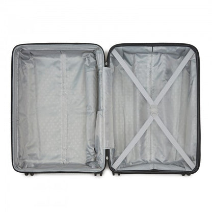Kono KSK2595 24-inch green and black suitcase – detail view 24