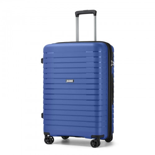Kono KSK2595 24-inch navy and black suitcase – detail view 24