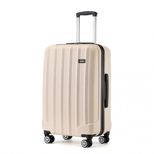 Kono K1773-1L 28-inch beige suitcase – detail view 28