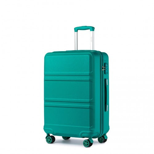 Kono K1871-1L 28-inch blue and green suitcase – detail view 28