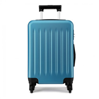 K1872L - Kono 28 Inch ABS Hard Shell Luggage 4 Wheel Spinner Suitcase - Navy