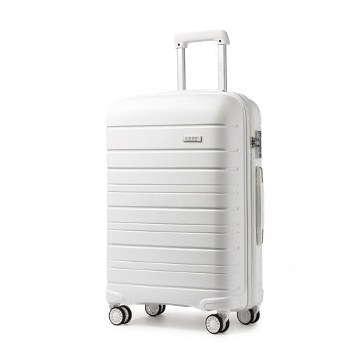 Kono K2091L 28-inch white suitcase – detail view 28