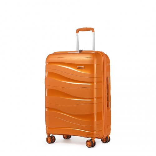 Kono K2094L 28-inch orange suitcase – detail view 28
