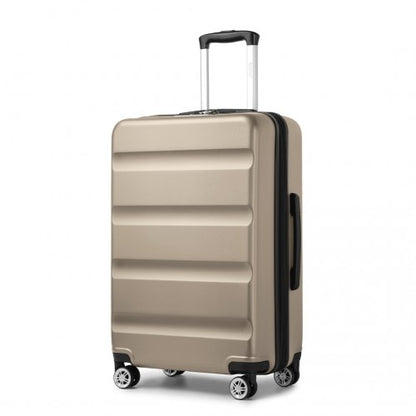 Kono KSK2482 28-inch gold and black suitcase – detail view 28