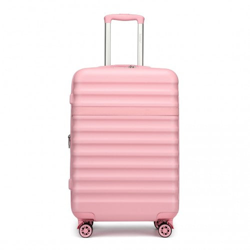 Kono 28" KSK2484 - Expandable Lightweight Hard Shell ABS+PC Check-In Suitcase with TSA Lock Ideal for Extended Trips and Secure Travel
