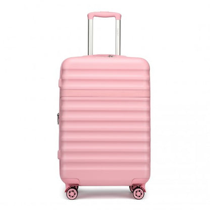 Kono 28" KSK2484 - Expandable Lightweight Hard Shell ABS+PC Check-In Suitcase with TSA Lock Ideal for Extended Trips and Secure Travel