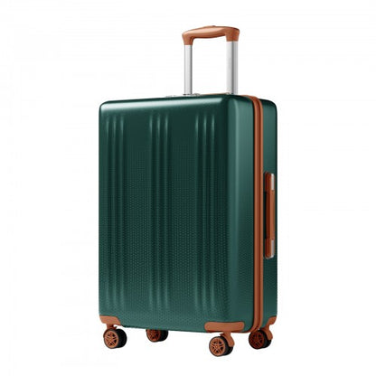 Kono KSK2583 28-inch green and brown suitcase – detail view 28