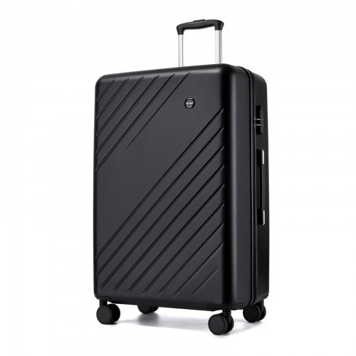 Kono KSK2585 28-inch black suitcase – detail view 28