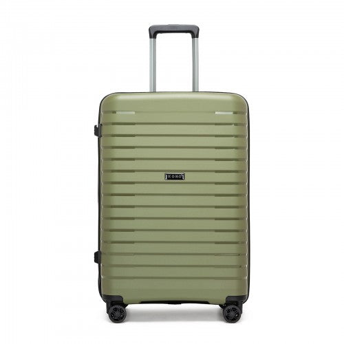 Kono KSK2595 28-inch green and black suitcase – detail view 28