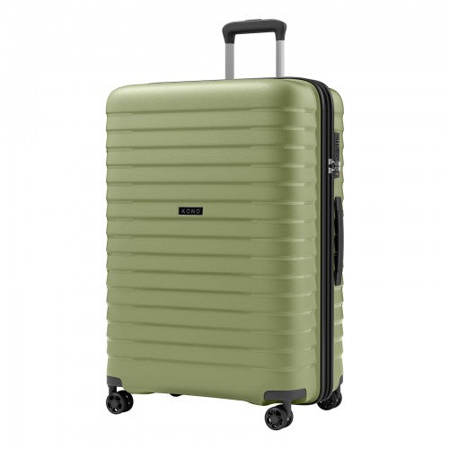 Kono KSK2595 28-inch green and black suitcase – detail view 28