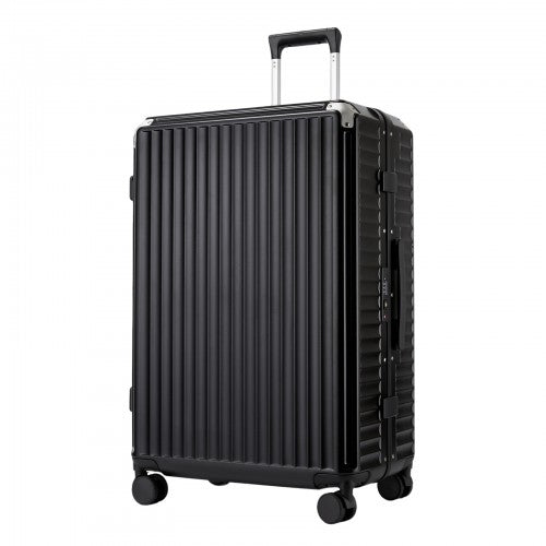 Kono KSK2693 28-inch black suitcase – detail view 28