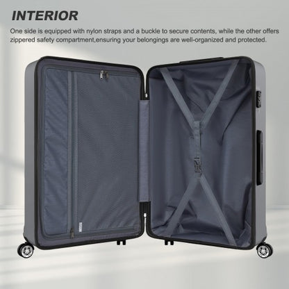 Kono K1871-1L 32-inch grey suitcase – detail view 32