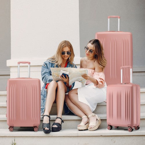 Kono KSK2483 20/24/28-inch nude luggage set – set view