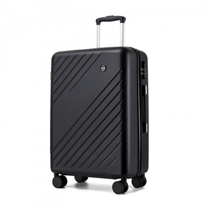 Kono KSK2585 20/24/28-inch black luggage set – set view
