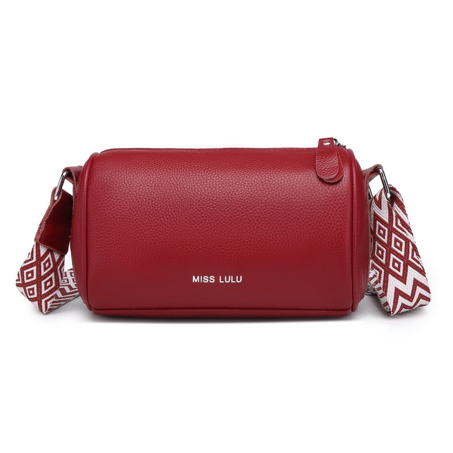 Miss Lulu L2309 red crossbody bag – detail view 6