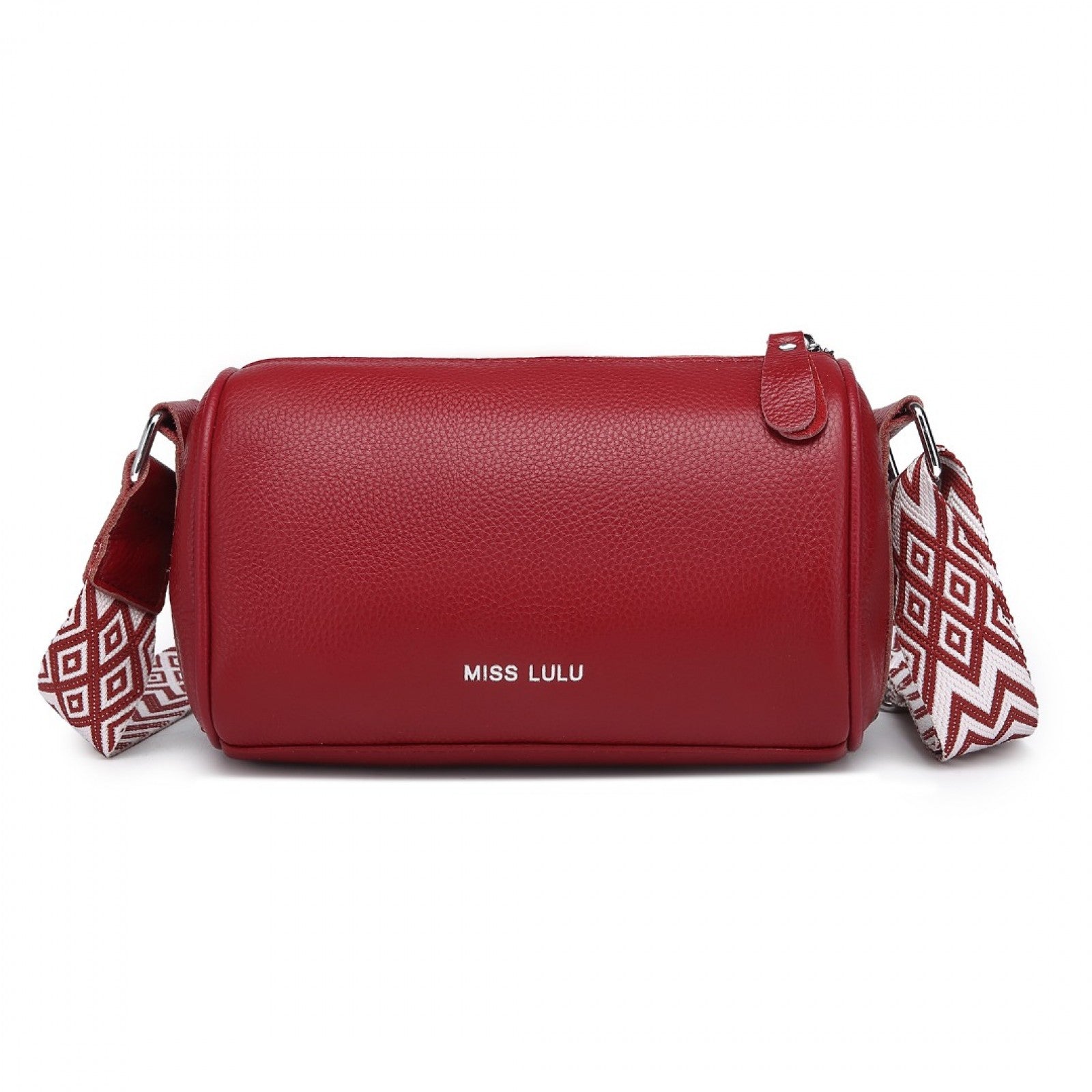 Miss Lulu L2309 red crossbody bag – detail view 6