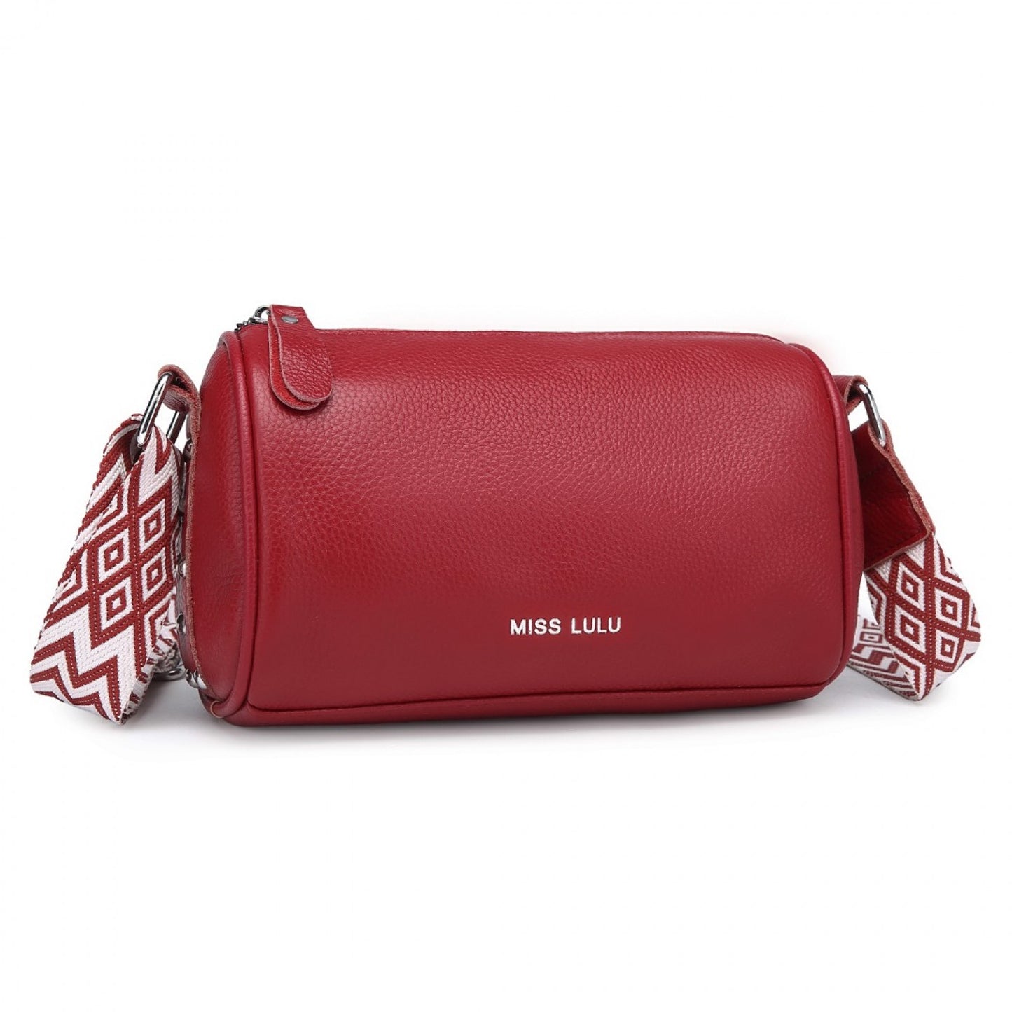 Miss Lulu L2309 red crossbody bag – front view