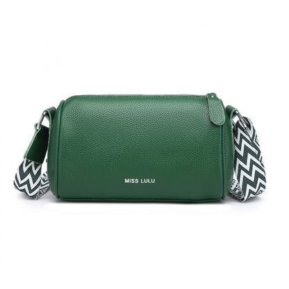 Miss Lulu L2309 green crossbody bag – detail view 6
