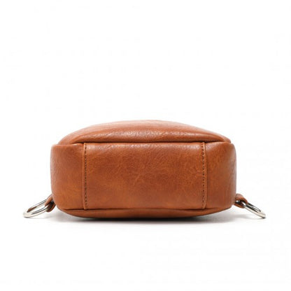 Miss Lulu LB2356 brown bag – rear view