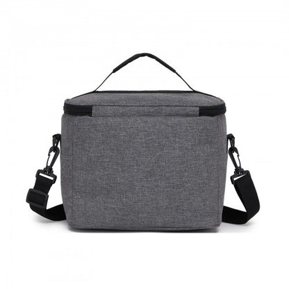 Kono LBK2534 grey and black bag – detail view 4