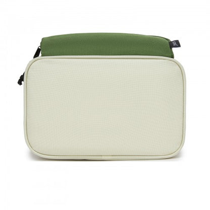 Kono LBK2534 beige and green bag – detail view 5
