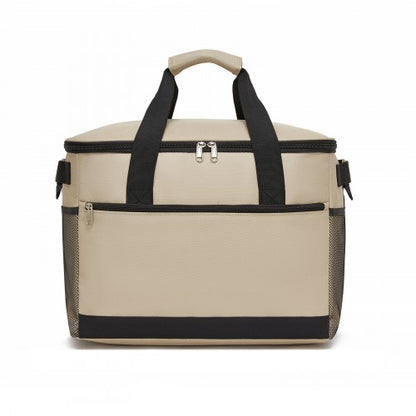 LBK2535L - Kono Large 30L Portable Lunch Bag with Enhanced Insulation–Compact & Convenient for Travel and Commuting - Khaki