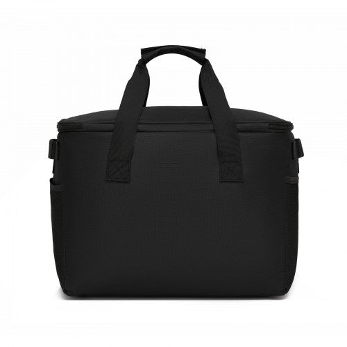 LBK2535L - Kono Large 30L Portable Lunch Bag with Enhanced Insulation–Compact & Convenient for Travel and Commuting - Black