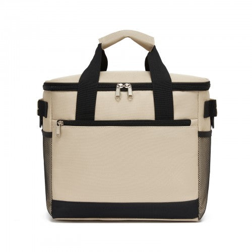 LBK2535S - Kono Small 20L Portable Lunch Bag with Enhanced Insulation–Compact & Convenient for Travel and Commuting - Khaki