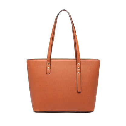 Miss Lulu LG6931 brown handbag set – detail view 2