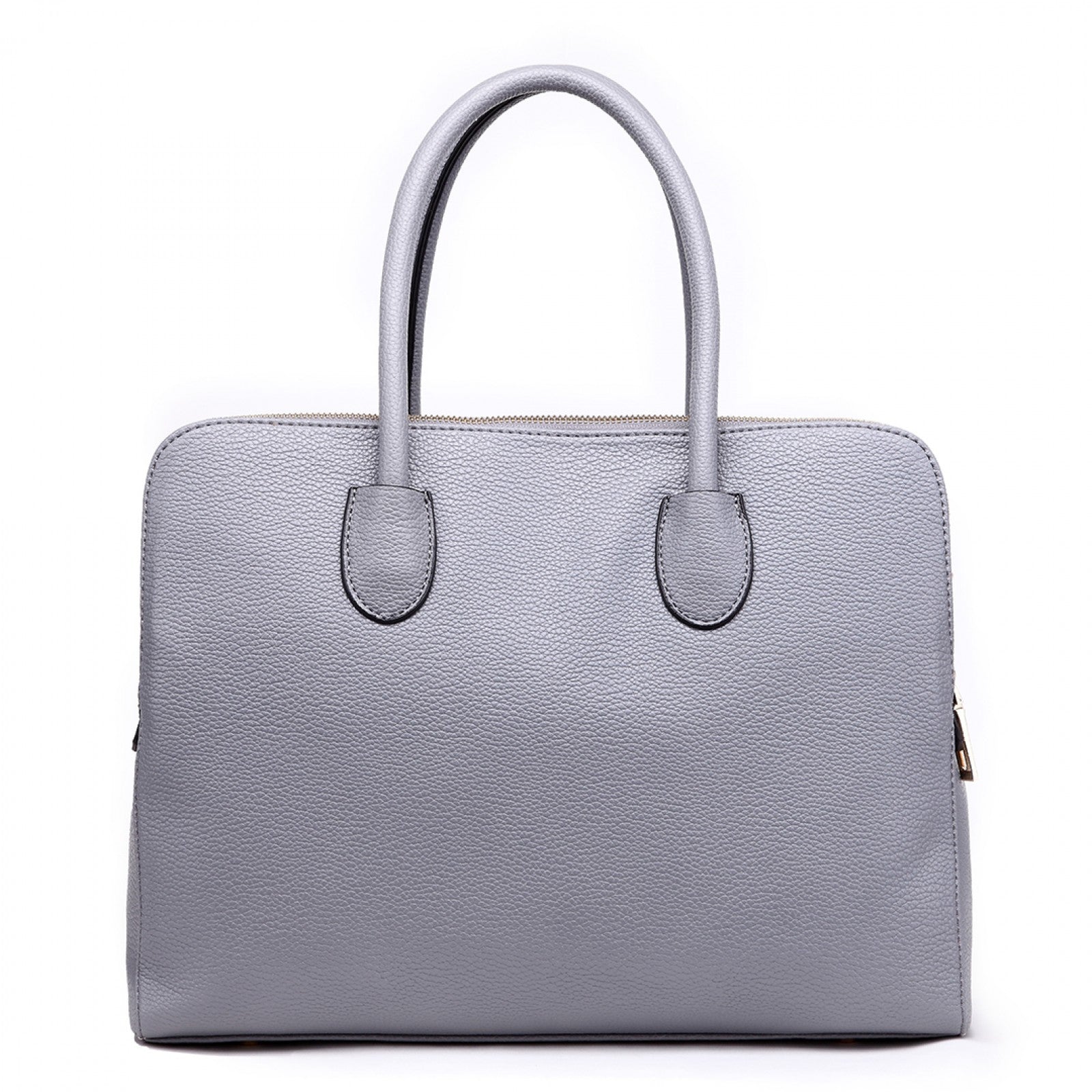 LT1726 - Miss Lulu Textured PU Leather Medium Size Classic Tote Bag Shoulder Bag