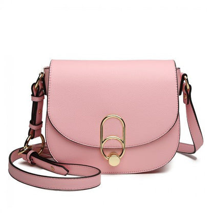 LZ1831 - MISS LULU CROSS BODY SADDLE BAG