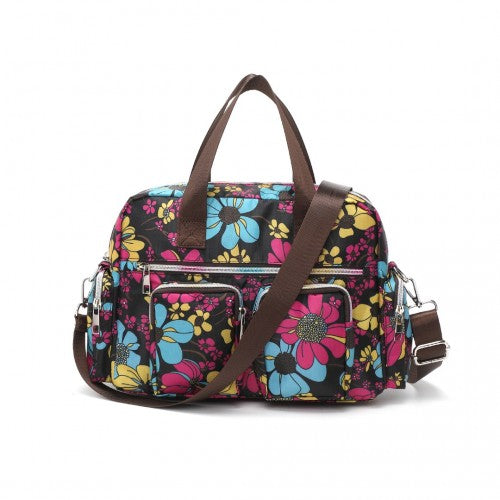 Kono MSK2434F black travel bag – detail view 8