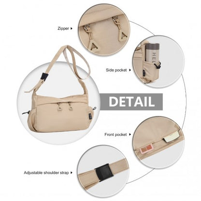Miss Lulu MSM2424 khaki crossbody bag – detail view 7