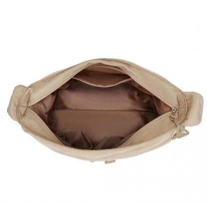 Miss Lulu MSM2424 khaki crossbody bag – detail view 5