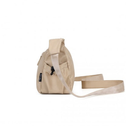 Miss Lulu MSM2424 khaki crossbody bag – side view