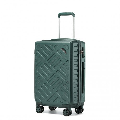Supercase KSS2495 20-inch green suitcase – detail view 20