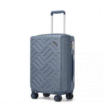 Supercase KSS2495 20-inch blue suitcase – detail view 20