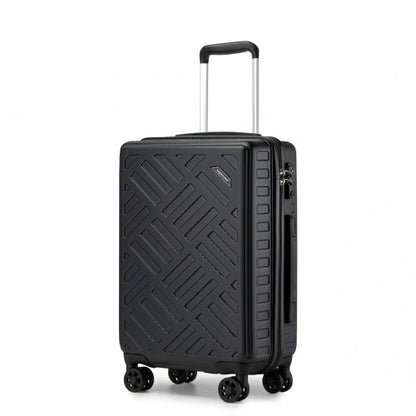 Supercase KSS2495 20-inch black suitcase – detail view 20