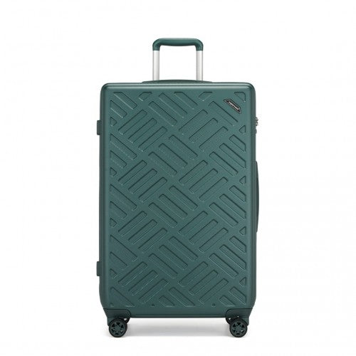 Supercase KSS2495 28-inch green suitcase – detail view 28