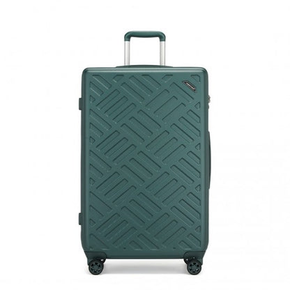 Supercase KSS2495 28-inch green suitcase – detail view 28
