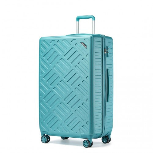 Supercase KSS2495 28-inch blue suitcase – detail view 28