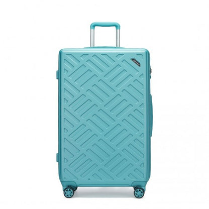 Supercase KSS2495 28-inch blue suitcase – detail view 28