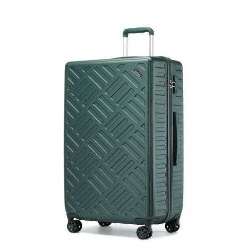 Supercase KSS2495 28-inch green suitcase – detail view 28