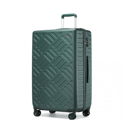Supercase KSS2495 28-inch green suitcase – detail view 28