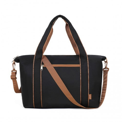 TVK2420 - Kono Lightweight Waterproof Weekender Tote Bag Foldable Cabin Flight Duffel Ideal for Underseat Carry-On Travel