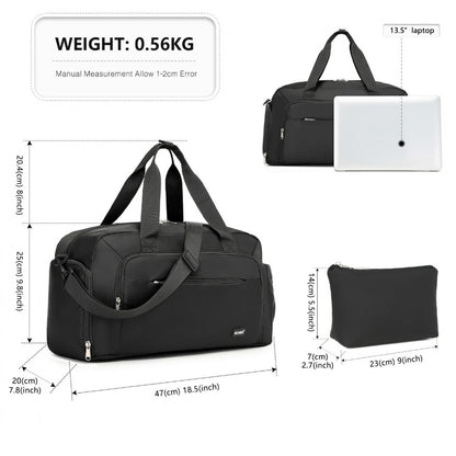 Kono TVK2429 black bag – detail view 12