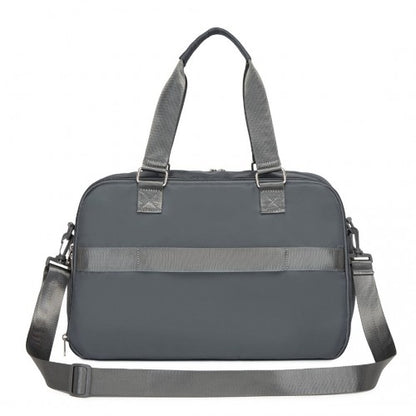 TVK2430 - Kono Multi-functional Travel Bag Large Tote Bag & Duffle Bag with Expandable Compartment and Wet/Dry Pocket - Grey